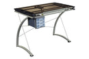 Melo 3-Drawer Drafting Desk Champagne - NY Furniture Direct (NY)