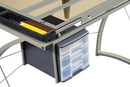 Melo 3-Drawer Drafting Desk Champagne - NY Furniture Direct (NY)