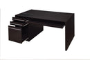 Halston 3-drawer Connect-it Office Desk Cappuccino - NY Furniture Direct (NY)