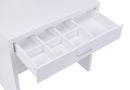 Harvey 2-piece Vanity Set with Lift-Top Stool White - NY Furniture Direct (NY)