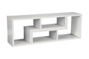 Velma Convertible TV Console and Bookcase White - NY Furniture Direct (NY)