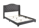 Sonoma Camel Back Queen Bed Grey - NY Furniture Direct (NY)