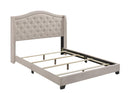 Sonoma Camel Back Queen Bed Beige - NY Furniture Direct (NY)