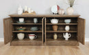 Brockway 4-door Server Barley Brown - NY Furniture Direct (NY)