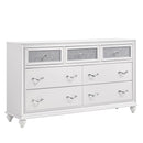 Barzini 7-drawer Dresser White - NY Furniture Direct (NY)