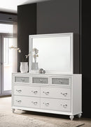 Barzini 7-drawer Dresser White - NY Furniture Direct (NY)