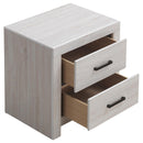 Brantford 2-drawer Nightstand Coastal White - NY Furniture Direct (NY)