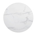 Arkell 40-inch Round Pedestal Dining Table White - NY Furniture Direct (NY)