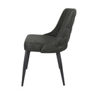 Cosmo Upholstered Curved Back Side Chairs (Set of 2) - NY Furniture Direct (NY)