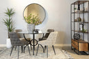 Cosmo Upholstered Curved Back Side Chairs (Set of 2) - NY Furniture Direct (NY)