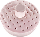 Banquet Pink Velvet Ottoman/Bench - NY Furniture Direct (NY)
