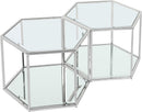Sei Chrome Coffee Table