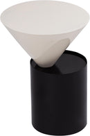 Damon White End Table - NY Furniture Direct (NY)