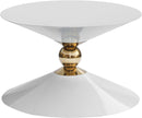 Malia White / Gold Coffee Table - NY Furniture Direct (NY)