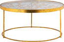 Butterfly Gold Coffee Table - NY Furniture Direct (NY)