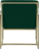 Wayne Green Velvet Accent Chair - NY Furniture Direct (NY)