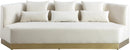 Marquis Cream Velvet Sofa - NY Furniture Direct (NY)