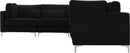 Julia Black Velvet Modular Sectional (6 Boxes) - NY Furniture Direct (NY)