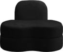 Mitzy Black Velvet Chair - NY Furniture Direct (NY)