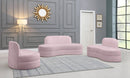 Mitzy Pink Velvet Sofa - NY Furniture Direct (NY)