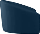Riley Navy Velvet Chair - NY Furniture Direct (NY)