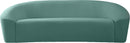 Riley Mint Velvet Sofa - NY Furniture Direct (NY)