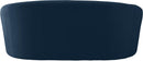 Riley Navy Velvet Loveseat - NY Furniture Direct (NY)