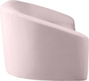 Riley Pink Velvet Loveseat - NY Furniture Direct (NY)