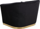 Arabella Black Velvet Chair - NY Furniture Direct (NY)