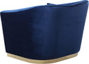 Arabella Navy Velvet Chair - NY Furniture Direct (NY)