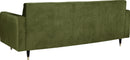 Lola Olive Velvet Sofa - NY Furniture Direct (NY)