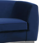 Julian Navy Velvet Sofa - NY Furniture Direct (NY)