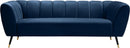 Beaumont Navy Velvet Sofa - NY Furniture Direct (NY)