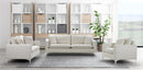 Naomi Cream Velvet Chair - NY Furniture Direct (NY)