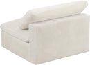 Cozy Cream Velvet Chair