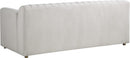 Naya Cream Velvet Loveseat - NY Furniture Direct (NY)