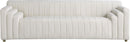 Naya Cream Velvet Sofa - NY Furniture Direct (NY)