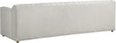 Naya Cream Velvet Sofa - NY Furniture Direct (NY)