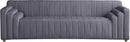 Naya Grey Velvet Sofa - NY Furniture Direct (NY)