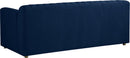 Naya Navy Velvet Loveseat - NY Furniture Direct (NY)