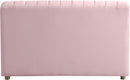 Naya Pink Velvet Chair - NY Furniture Direct (NY)