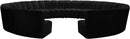 Infinity Black Velvet 12pc. Modular Sectional - NY Furniture Direct (NY)