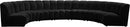 Infinity Black Velvet 7pc. Modular Sectional - NY Furniture Direct (NY)
