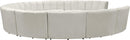 Infinity Cream Velvet 11pc. Modular Sectional - NY Furniture Direct (NY)