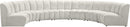 Infinity Cream Velvet 7pc. Modular Sectional - NY Furniture Direct (NY)