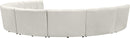 Infinity Cream Velvet 8pc. Modular Sectional - NY Furniture Direct (NY)