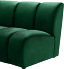 Infinity Green Velvet 7pc. Modular Sectional - NY Furniture Direct (NY)