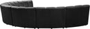 Infinity Grey Velvet 7pc. Modular Sectional - NY Furniture Direct (NY)