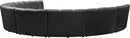 Infinity Grey Velvet 8pc. Modular Sectional - NY Furniture Direct (NY)