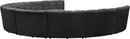 Infinity Grey Velvet 9pc. Modular Sectional - NY Furniture Direct (NY)